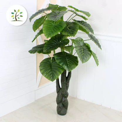 Τεχνητό φυτό Alocasia odora, χωρίς γλάστρα, 150 εκ. Πράσινα τεχνητά φυτά εσωτερικού χώρου Προεπιλεγμένος τίτλος Alessandro Design