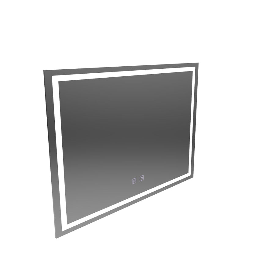 Ορθογώνιος καθρέφτης LED, 70x50cm, RADIANTE Touch, Demister System, Dimmable
