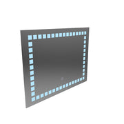 Ορθογώνιος καθρέφτης LED, 80x60cm, Grid Light Basic Touch