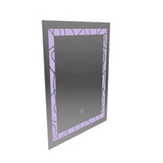 Ορθογώνιος καθρέφτης LED, 60x80cm, Deco Frame Basic Touch