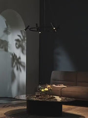 Πολυέλαιος Harman LED, 29W, 8 πηγές, Neutral Light, Μαύρο