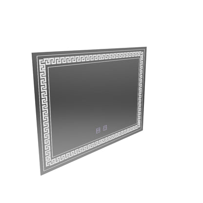 Ορθογώνιος καθρέφτης LED 80x60 Σύστημα αποθολώματος Touch Volta