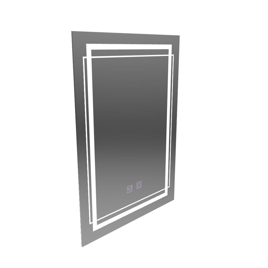 Ορθογώνιος καθρέφτης LED, 60x80cm, KOVEN Touch, Demister System, Dimmable