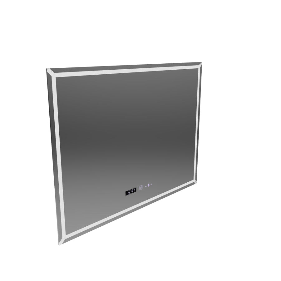 Ορθογώνιος καθρέφτης LED, 80x60cm, VillayTouch Marcello, Σύστημα Demister, Dimmable