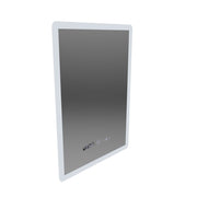Ορθογώνιος καθρέφτης LED, 50x70cm, ELANCEE MotionGlow Αισθητήρας Marcello, Σύστημα αποθολώματος, Ρολόι & Θερμόμετρο, Ρυθμιζόμενο