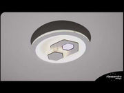 Πολυέλαιος LED KATHLEEN RGB 16W, Ζεστό/Ουδέτερο φως, Λευκό