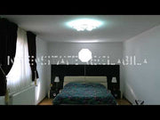Πολυέλαιος LED με τηλεχειριστήριο BLOSSOM 95W, 5 Πέταλα, Κρύο/Ζεστό/Ουδέτερο φως 3000K/4000K/6000K, Ρυθμιζόμενο, Λευκό, Μεταλλικό και Ακρυλικό