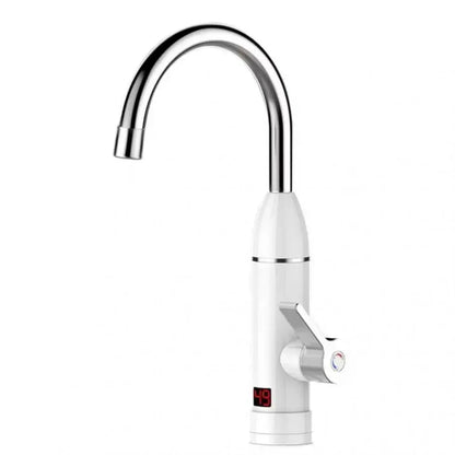 Instant Electric Baucet for Hot Water, LCD Display, White, Kitchen Baucets LZ-501X Προεπιλεγμένος τίτλος Alessandro Design