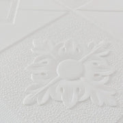 Σετ 10x Αυτοκόλλητη ταπετσαρία 3D Soft Foam, 70cmx70cmx2mm, Λευκή ταπετσαρία 3D Προεπιλεγμένος τίτλος Alessandro Design