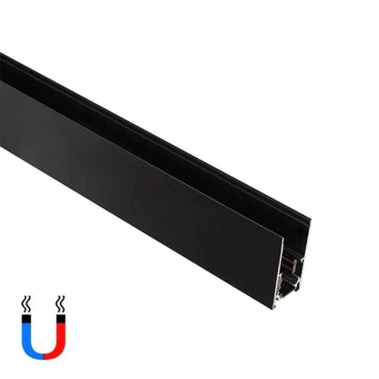 Applied Rail for Magnetic Projectors, 1m, Black Magnetic Rail Προεπιλεγμένος τίτλος Alessandro Design