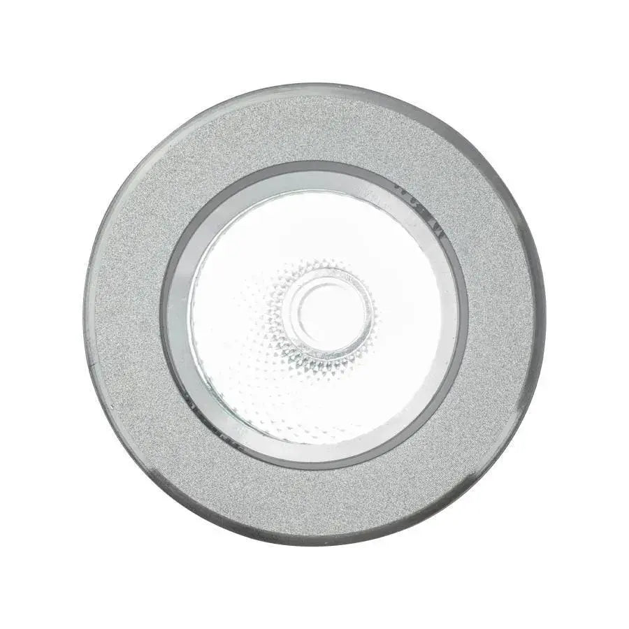 Χωνευτό σημείο LED, 5W, Metal, Silver Lighting Fixtures Προεπιλεγμένος τίτλος Alessandro Design