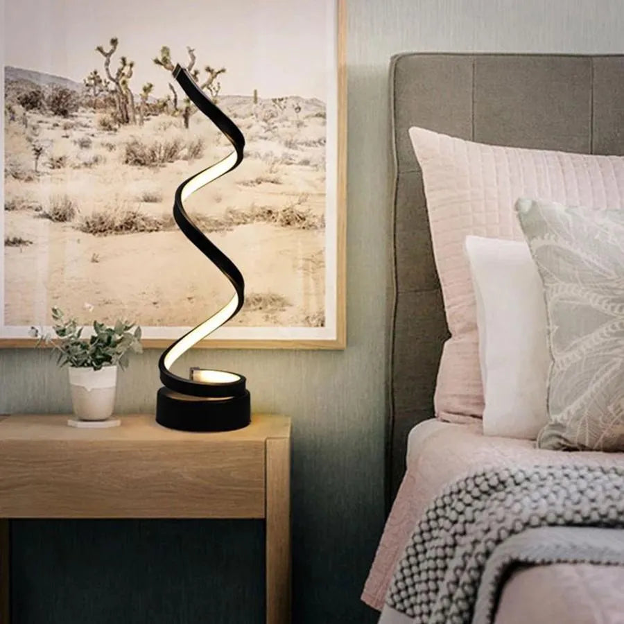 Λάμπα LED Afet 38W, πυρίτιο και μέταλλο, Μαύροι λαμπτήρες & λαμπτήρες Προεπιλεγμένος τίτλος Alessandro Design