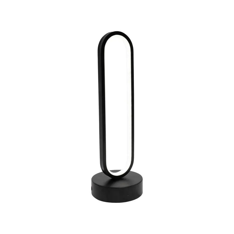 Λάμπα LED Creatoris, 30W, Κρύο/Ζεστό/Ουδέτερο φως, μέταλλο και ακρυλικό, Μαύροι λαμπτήρες & λάμπες Προεπιλεγμένος τίτλος Alessandro Design