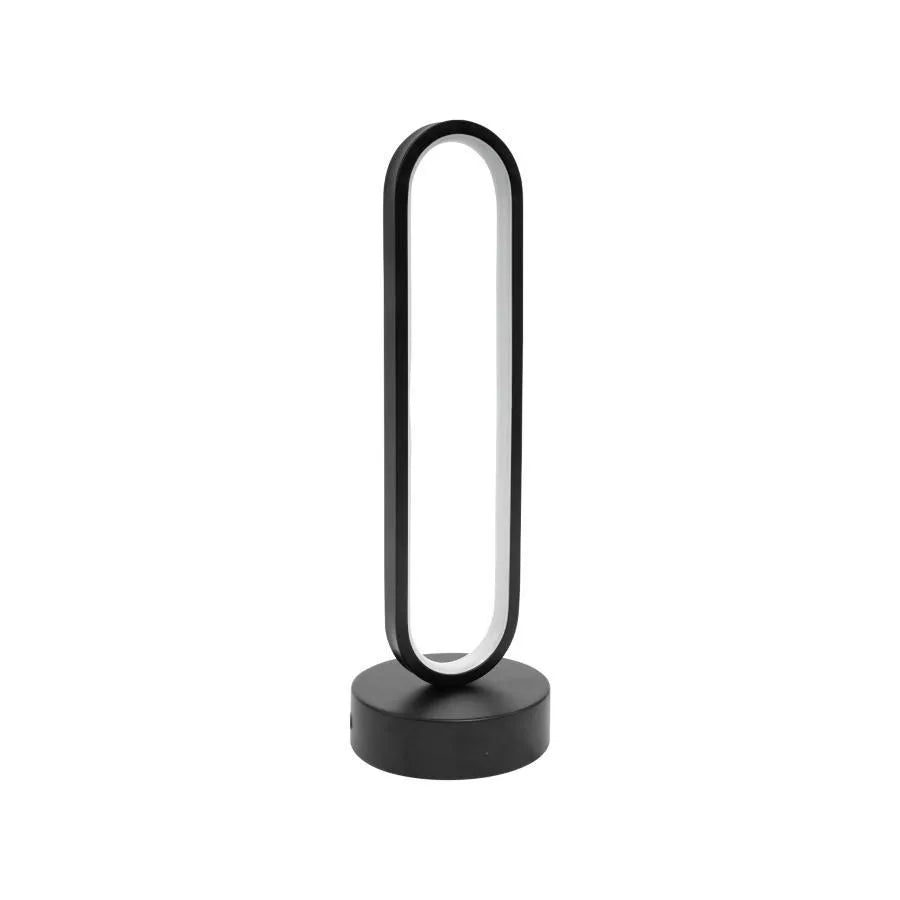 Λάμπα LED Creatoris, 30W, Κρύο/Ζεστό/Ουδέτερο φως, μέταλλο και ακρυλικό, Μαύροι λαμπτήρες & λάμπες Προεπιλεγμένος τίτλος Alessandro Design