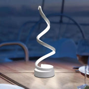 Veioza LED Genom, 24W, Κρύο/Ζεστό/Ουδέτερο φως, Πλαστικό και Μέταλλο, Λευκό Veioze & Lampadare Προεπιλεγμένος τίτλος Alessandro Design