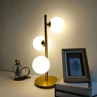 Veioza Mustafa 3x G9 White Gold Veioze & Lampadare Προεπιλεγμένος τίτλος Alessandro Design