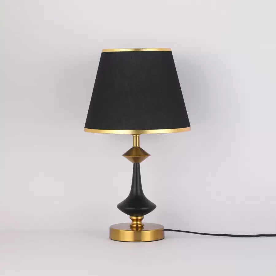 Veioza Shreya 1x E27 Black Gold Veioze & Φωτιστικό δαπέδου Προεπιλεγμένος τίτλος Alessandro Design