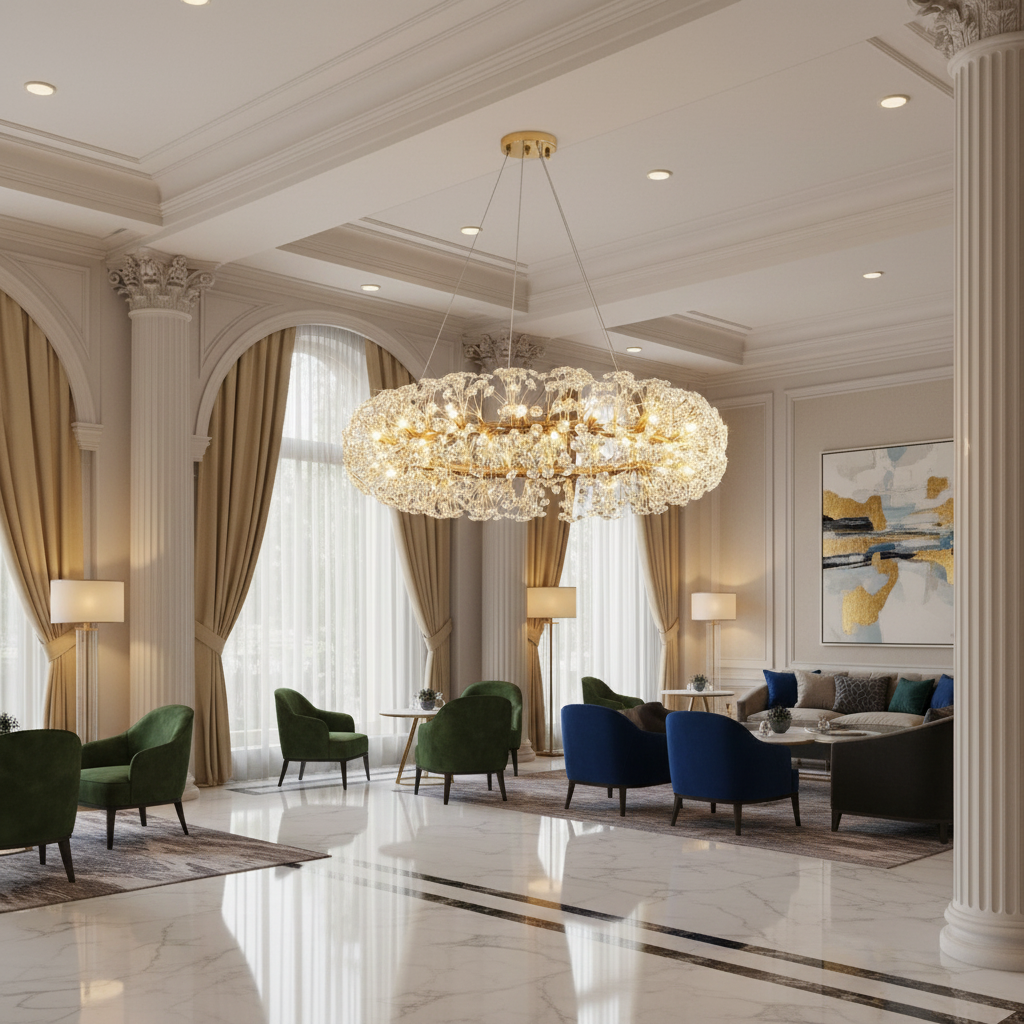 Crystal Chandelier SEGOVIA Magno 12x E14, Διάμετρος 60cm, Γυαλιστερό χρυσό, Ρυθμιζόμενο ύψος Κρυστάλλινοι πολυέλαιοι Προεπιλεγμένος τίτλος Alessandro Design