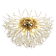 Crystal Chandelier RONDO Vivace, 8x G9, Διάμετρος 60cm, Shiny Gold Crystal Chandeliers Προεπιλεγμένος τίτλος Alessandro Design