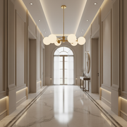 Πολυέλαιος LOFT, 6x E27, Χρυσός