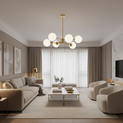 Πολυέλαιος LOFT, 6x E27, Χρυσός