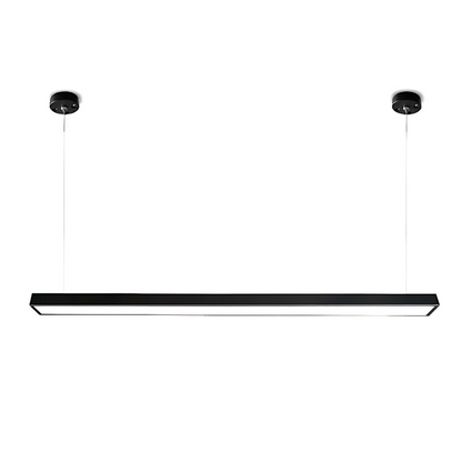 Lustra LED suspendata DARIN, 120cm, 23W, Inaltime Reglabila, Lumina Rece, Negru Lustre Moderne Default Title Alessandro Design