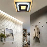Πολυέλαιος LED MORNIKA 14W, Διάμετρος 25cm, Τετράγωνο, Ουδέτερο φως, Λευκός LED Πολυέλαιος Προεπιλεγμένος τίτλος Alessandro Design